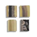 Savons Beauté cachée Trio + exfoliant